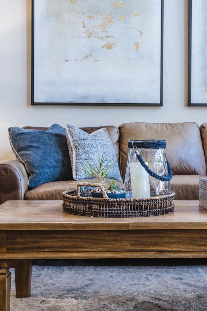 BLUE WAS THE COLOR Gilbert Master Bath Remodel 
