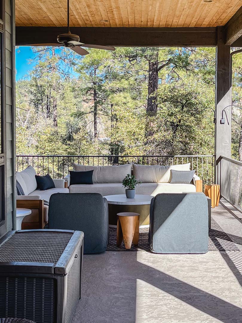 CONTEMPORARY IN THE WOODS Payson Interior Design 