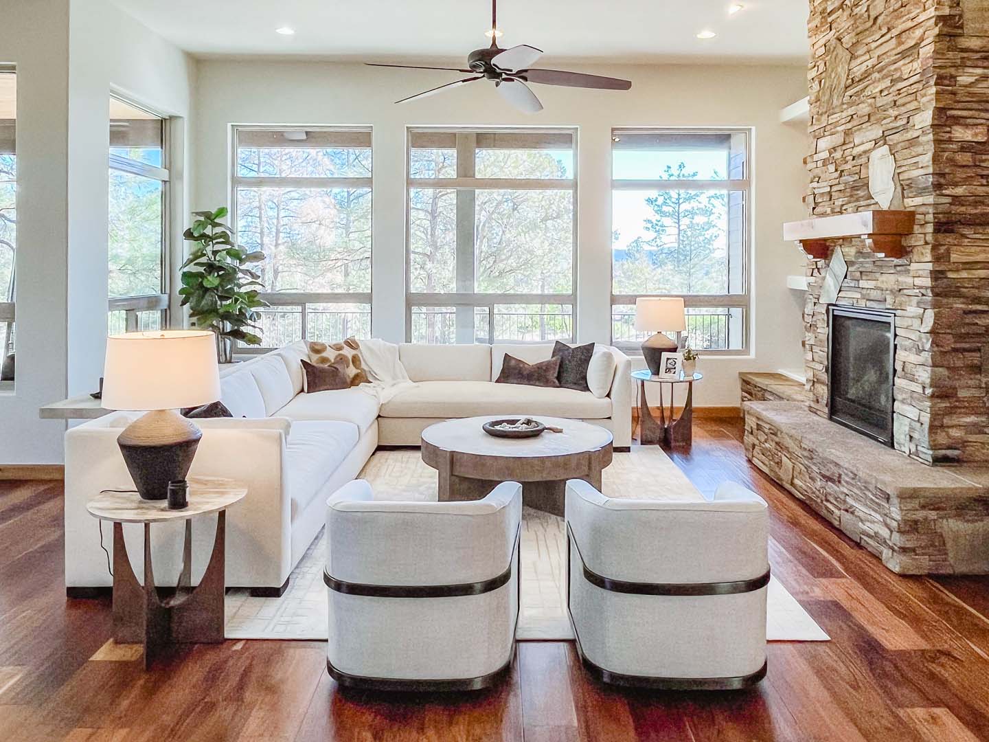 CONTEMPORARY IN THE WOODS Payson Interior Design