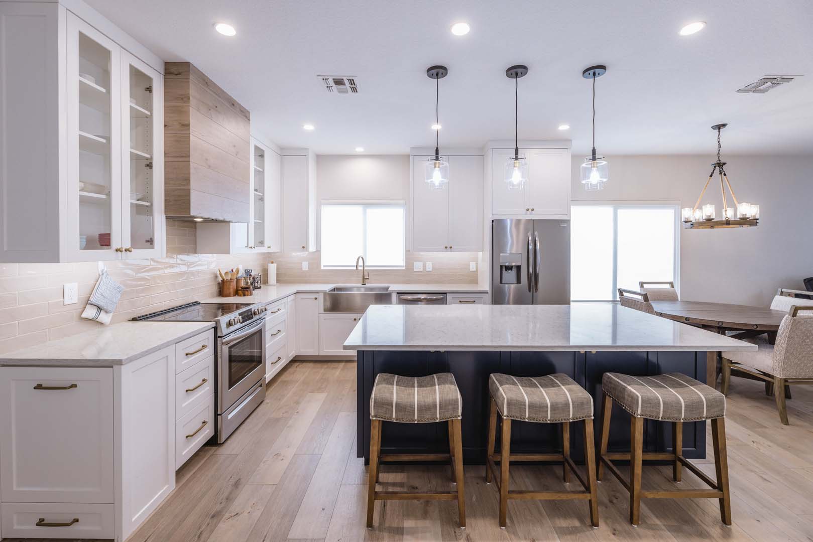 Full service exterior design/landscaping design + construction