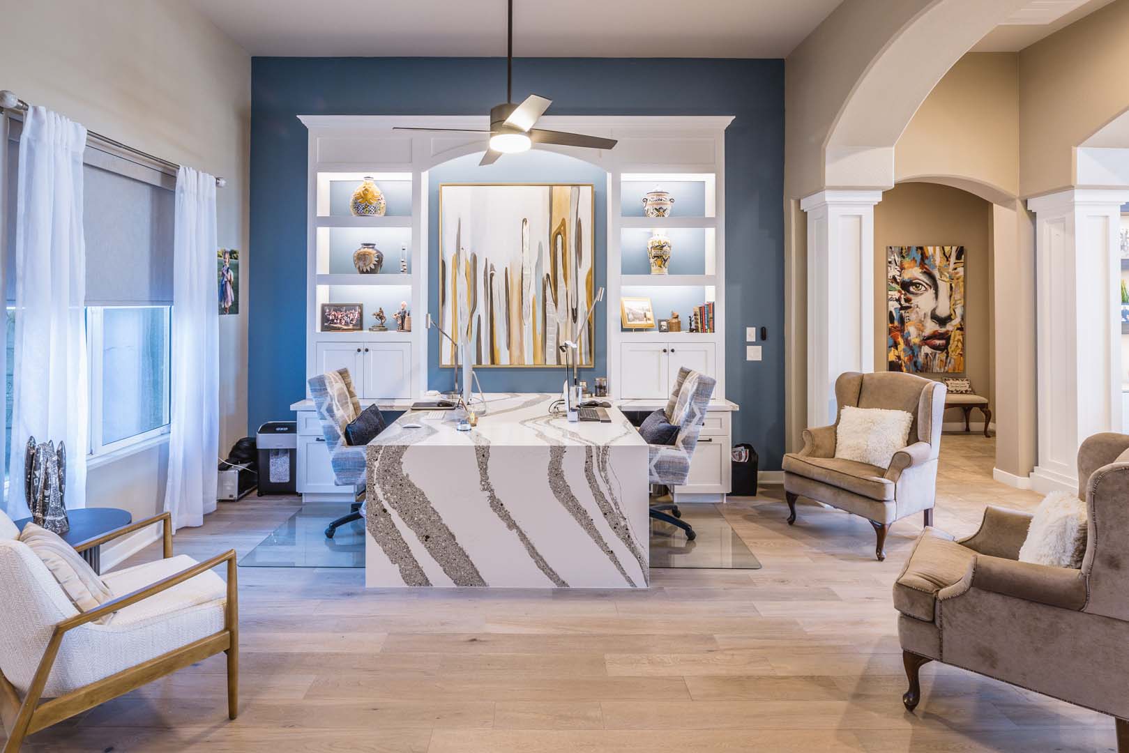 WITH A BIT OF DRAMA Queen Creek Interior Design 